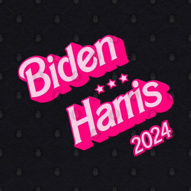 Biden Harris 2024 - Saving Democracy Barbie Style! by Tainted